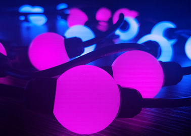 Lunghezza programmabile delle luci di Natale del PVC Rgb LED 28MM per il club di festa