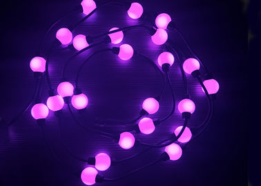 Lunghezza programmabile delle luci di Natale del PVC Rgb LED 28MM per il club di festa