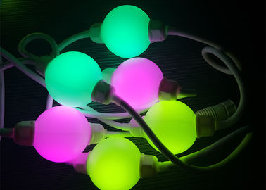 Palla del pixel di RGB LED del materiale del PVC 0,028 amp di colore pieno 25 Triklits indirizzabile