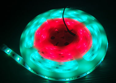 Basso consumo energetico flessibile programmabile della striscia SMD5050 0.336W di RGB LED