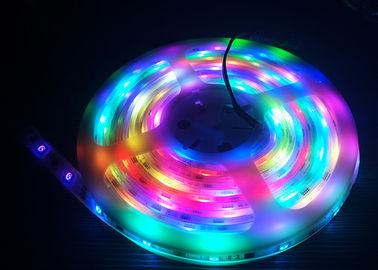 Basso consumo energetico flessibile programmabile della striscia SMD5050 0.336W di RGB LED