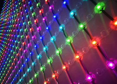 Luci leggiadramente della maglia della rete della lampadina glassata LED con il poli alloggio durevole del carbonato
